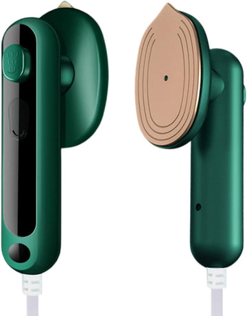 Portable 2-in-1 Mini Steam Iron | Dry & Steam Travel Iron with Fast Heating Titanium Plate