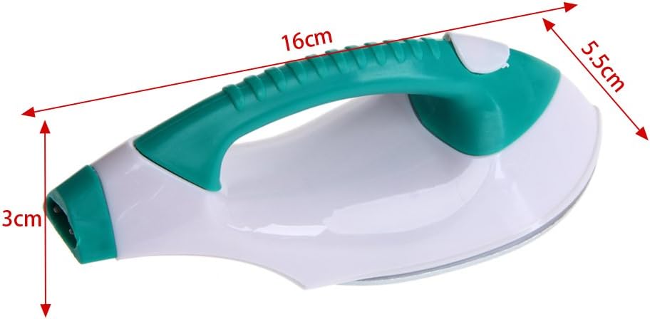 Mini Portable Travel Iron | Compact Dry Iron with Comfortable Handle and US Plug