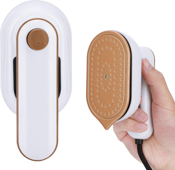 Portable Mini Handheld Garment Steamer | Ceramic Heating Plate, 360° Smoothing, Compact Travel Iron