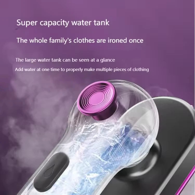 Mini Handheld Garment Steamer | Portable Dual Dry and Steam Iron for Travel and Home Use