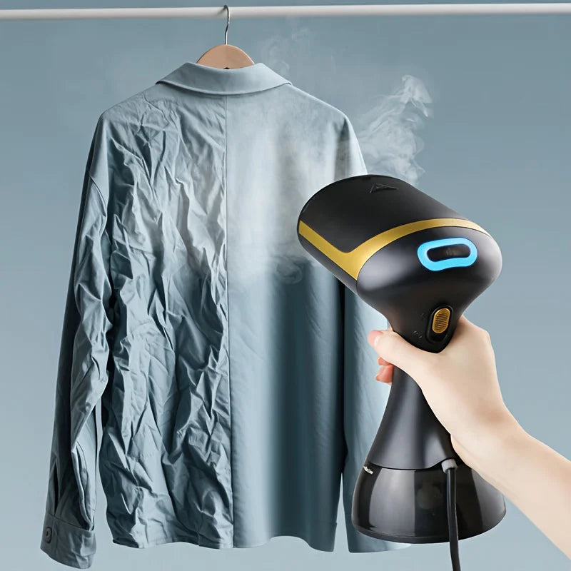 1500W High Power Handheld Garment Steamer | Fast Heating Portable Steaming Iron for Home Use